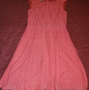 London Style Collection, peach dress